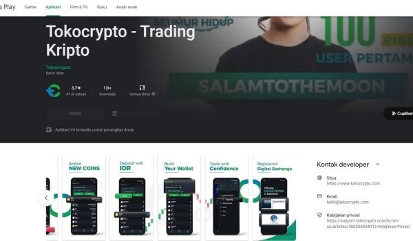 Platform trading aset kripto terpercaya dan aman untuk pemula di Indonesia