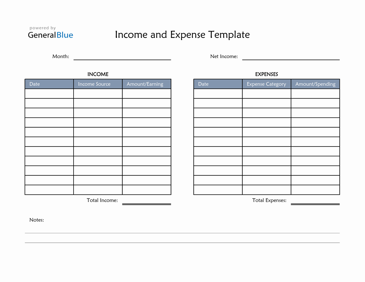 Expense example templatelab expenditure spreadsheet personal Expense example templatelab expenditure spreadsheet personal